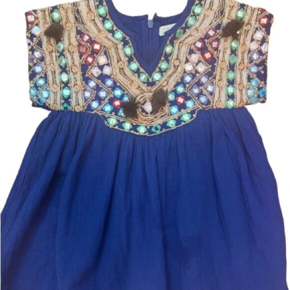 Pink Chicken Dress with Embroidered Details - Picture 2 of 9